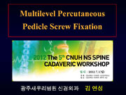 The 5th CNUH NS SPINE CADAVERIC WORKSHOP (2012, Gwang-Ju) 이미지