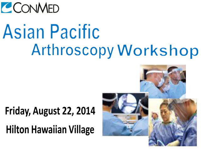 2014 Asian Pacific Arthroscopic Workshop 이미지